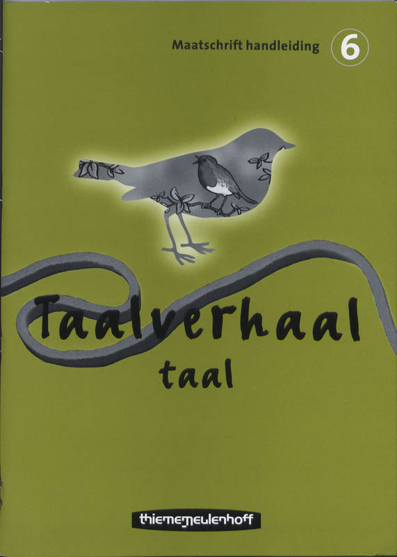 Omslag van Taalverhaal Taal handleiding Maatschrift groep 6