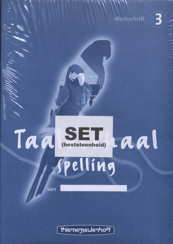 Omslag van Taalverhaal Spelling werkschrift 3 (set a 5 ex.)