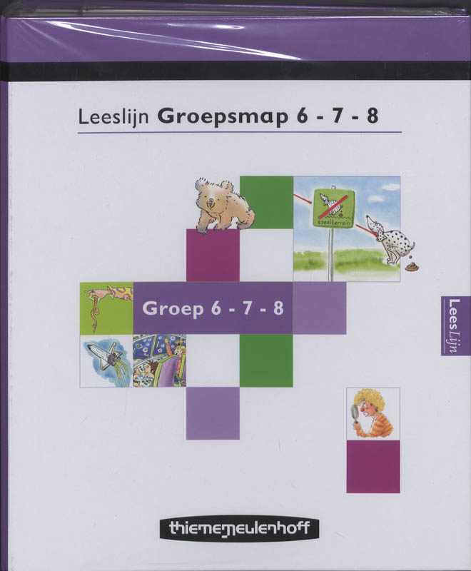 Omslag van Leeslijn Nieuw Groepsmap 6/7/8