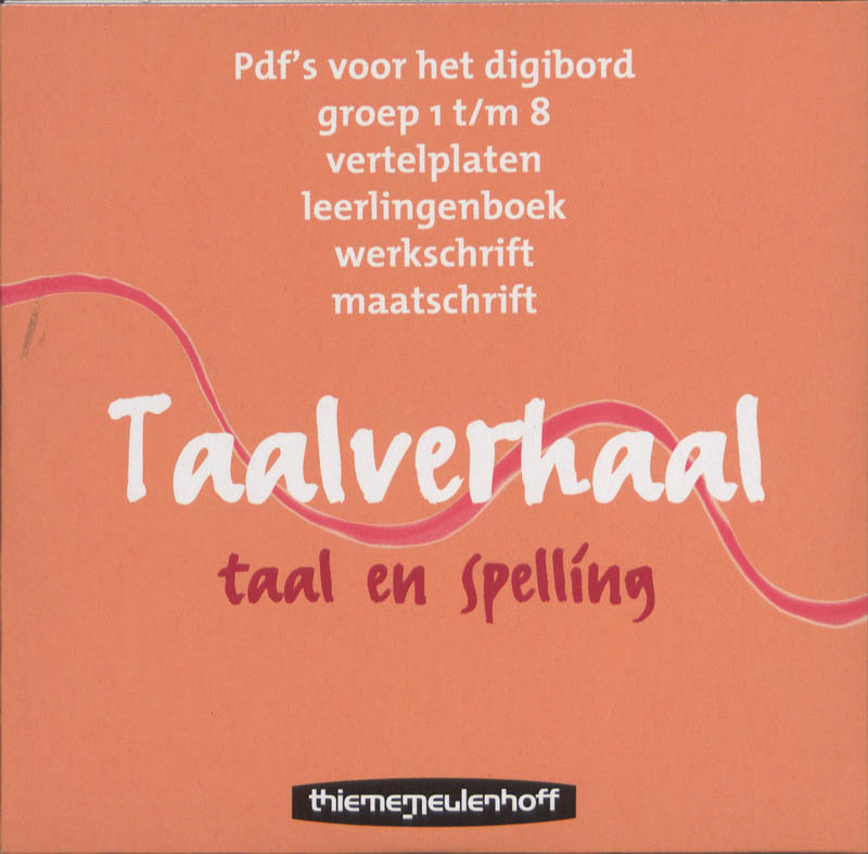 Omslag van Taalverhaal PDF's voor het Digibord
