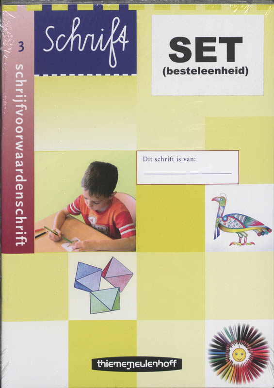 Omslag van Schrift Schrijfvoorwaarden 3 (set 5 ex)