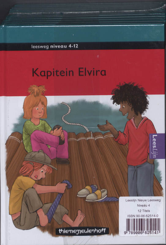 Omslag van Leeslijn Nieuw Leesweg Leesboeken 4 (set 12 bkn)