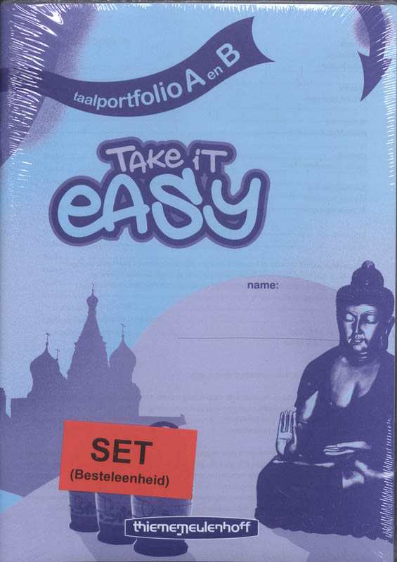Omslag van Take it Easy 7/8 A en B Taalportfolio (set a 5 ex)
