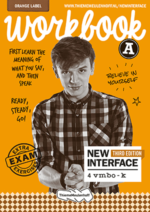 Omslag van New Interface 4 vmbo-k Combipakket totaallicentie + workbook A/B Orange label