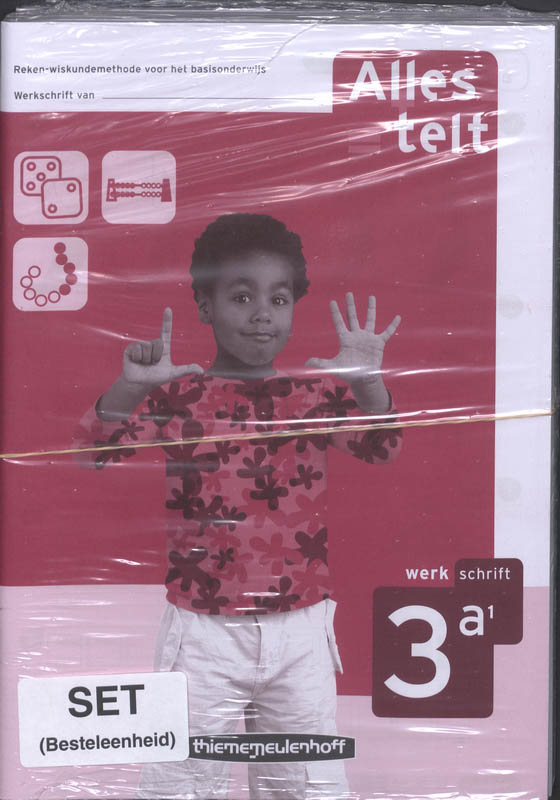 Omslag van Alles telt-2e dr Werkschrift 3A/1 (set a 5 ex)