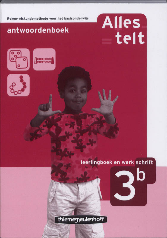 Omslag van Alles telt-2e dr Antwbk 3B Leerlbk+Werkschr