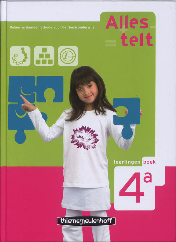 Omslag van Alles telt-2e dr Leerlingenboek 4A