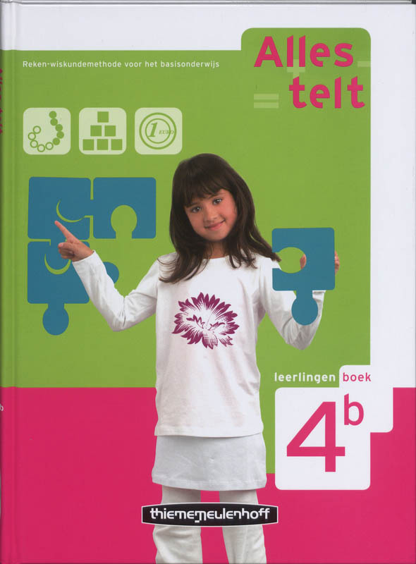 Omslag van Alles telt-2e dr Leerlingenboek 4B