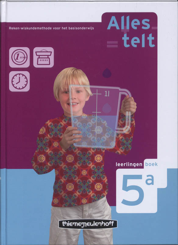 Omslag van Alles telt-2e dr Leerlingenboek 5A