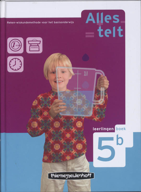 Omslag van Alles telt-2e dr Leerlingenboek 5B