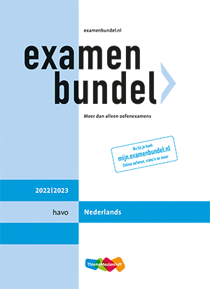 Omslag van havo Nederlands 2022/2023