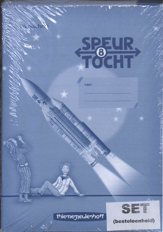 Omslag van Speurtocht groep 8 Werkschrift(set a 5 ex)