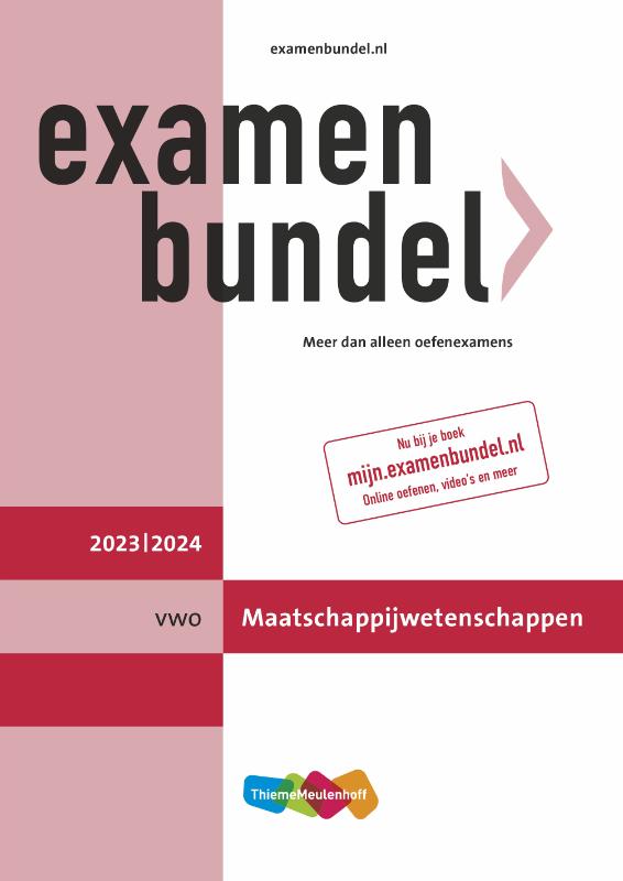 Omslag van vwo Maatschappijwetenschappen 2023/2024