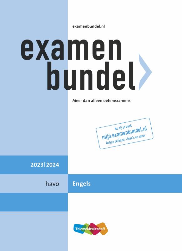 Omslag van havo Engels 2023/2024