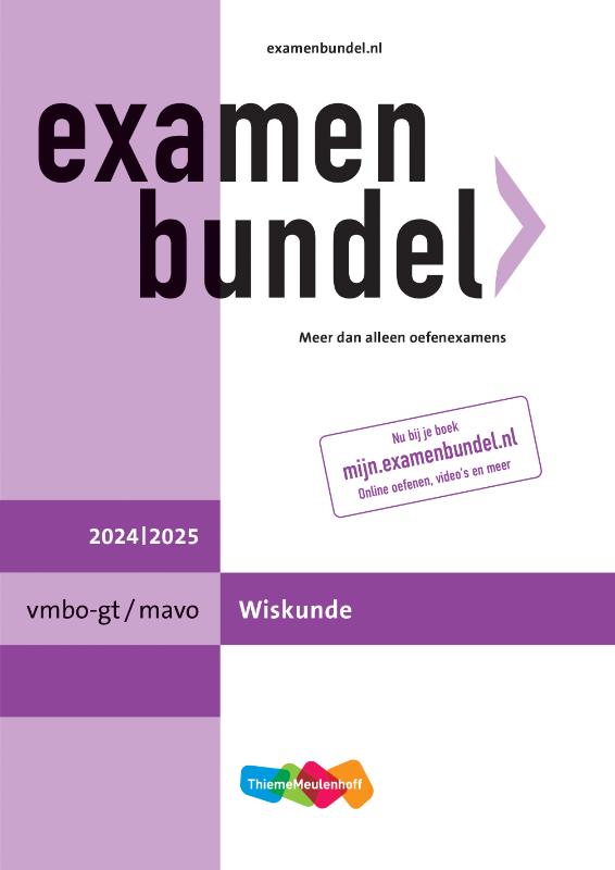 Omslag van vmbo-gt/mavo Wiskunde 2024/2025