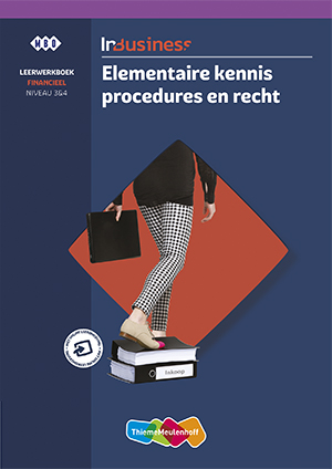 Omslag van InBusiness Financieel Elementaire kennis Procedures en recht, Leerwerkboek + basislicentie