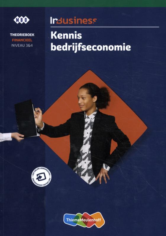Omslag van InBusiness Fin Kennis Bedrijfseconomie, theoriebk + basislic