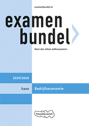 Omslag van Examenbundel havo Bedrijfseconomie 2019/2020