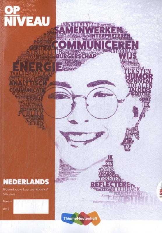Omslag van Op niveau LRN-line online bovenbouw + boek 5/6 vwo A