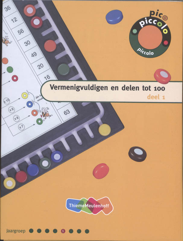 Omslag van Vermenigvuldigen en delen tot 100 deel 1, groep 5
