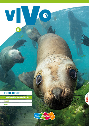 Omslag van Vivo Leerwerkboek 1 vmbo-t/havo deel B