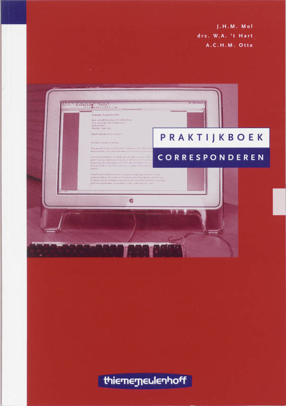 Omslag van Praktijkboek Corresponderen