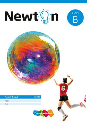 Omslag van Newton NaSk Leerwerkboek B 1/2 havo