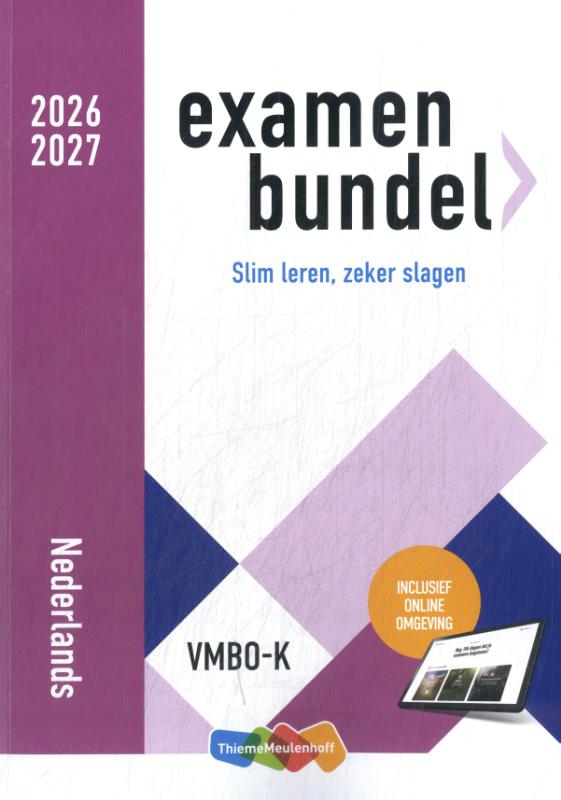 Omslag van vmbo-k 2026/2027