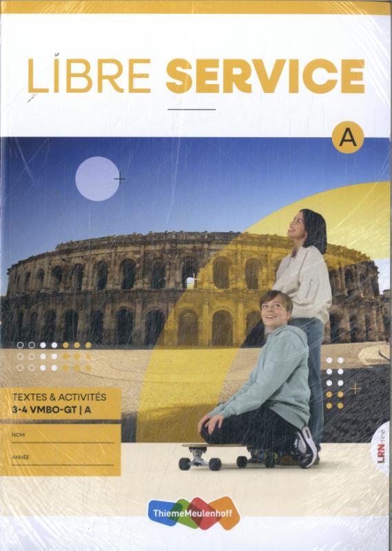 Omslag van Libre Service junior LRN-line boek 3/4 vmbo-gt 2.1