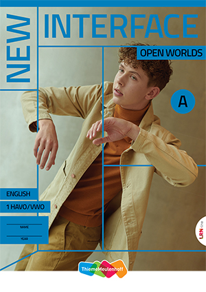 Omslag van New Interface Leerwerkboek 1 havo/vwo Blue label deel A