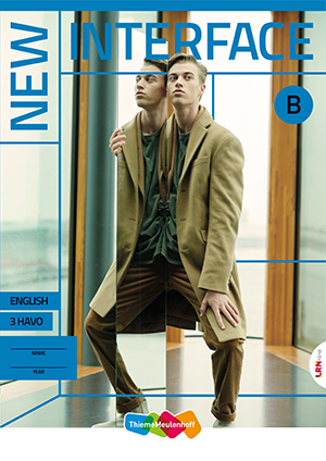Omslag van New Interface Leerwerkboek 3 havo Blue label deel B