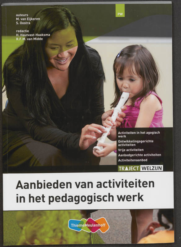 Omslag van Aanbieden van activiteiten in het pedagogische werk