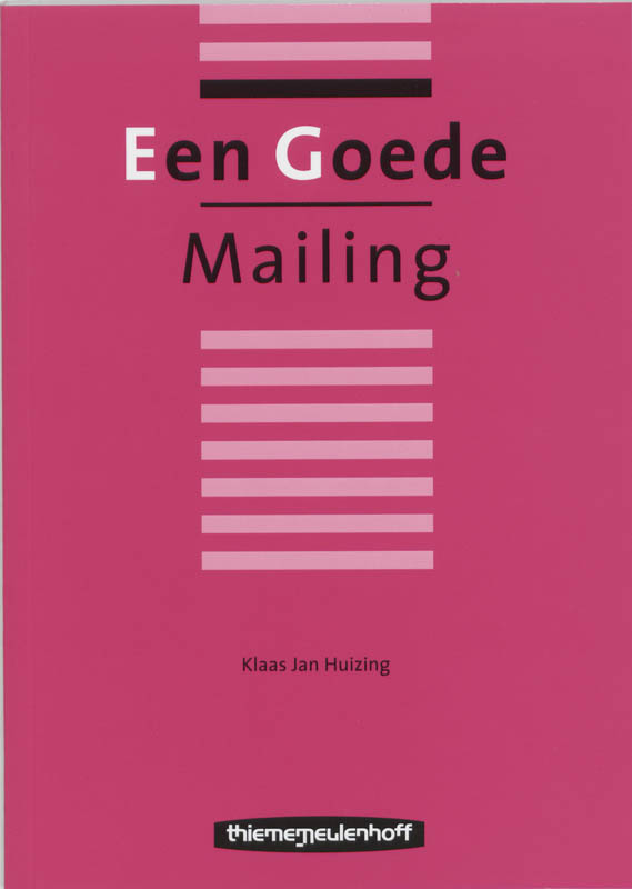 Omslag van Een goede mailing