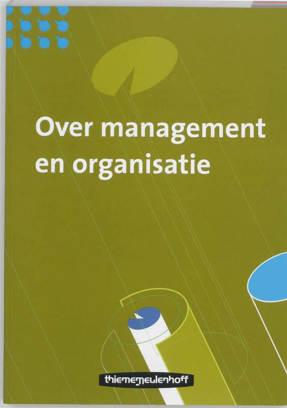 Omslag van Over management en organisatie