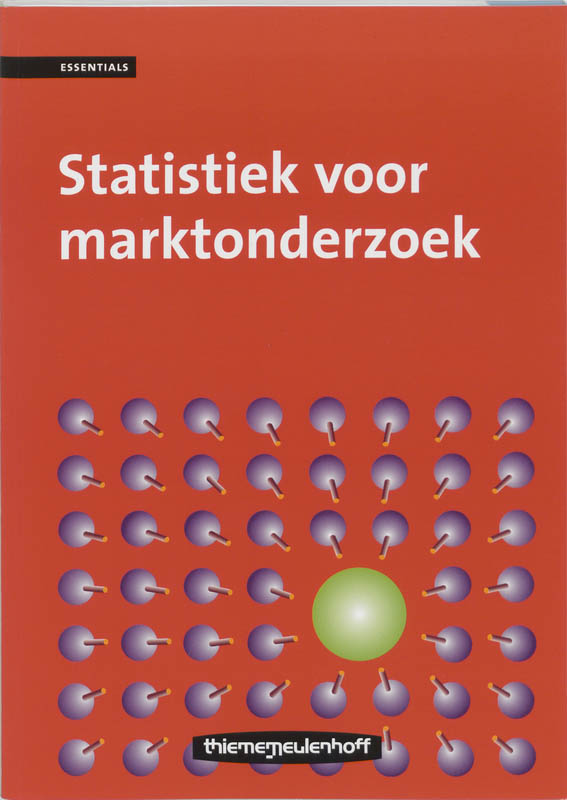 Omslag van Statistiek voor het marktonderzoek