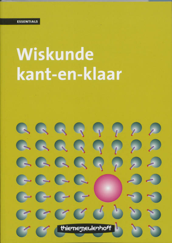 Omslag van Wiskunde kant-en-klaar