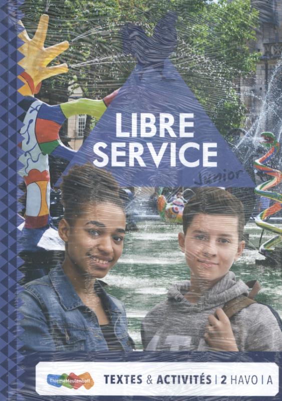 Omslag van Libre Service junior LRN-Line online + boek 2 havo| LIFO-totaal