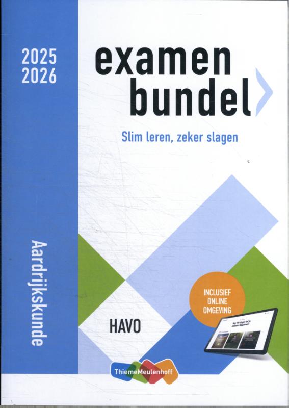 Omslag van havo Aardrijkskunde 2025/2026