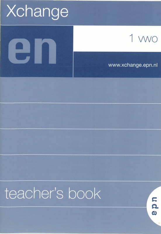 Omslag van Teacher's book