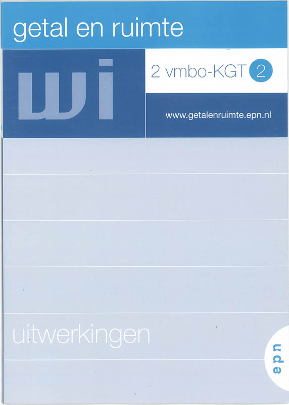 Omslag van Uitwerkingen