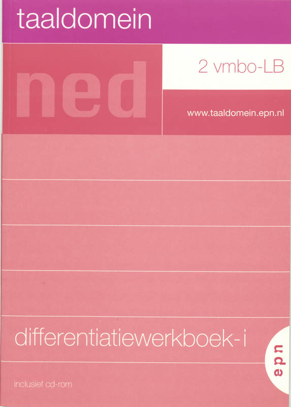 Omslag van Differentiatiewerkboek-i