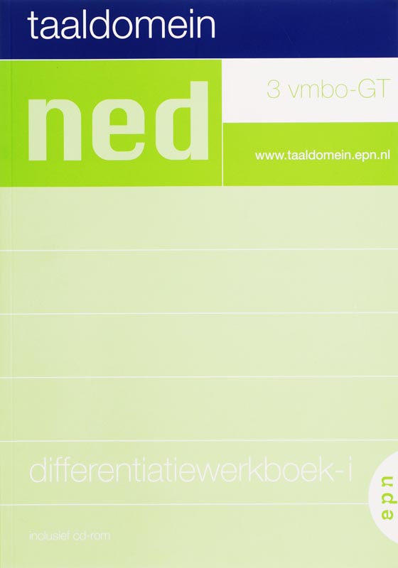 Omslag van Differentiatiewerkboek-i