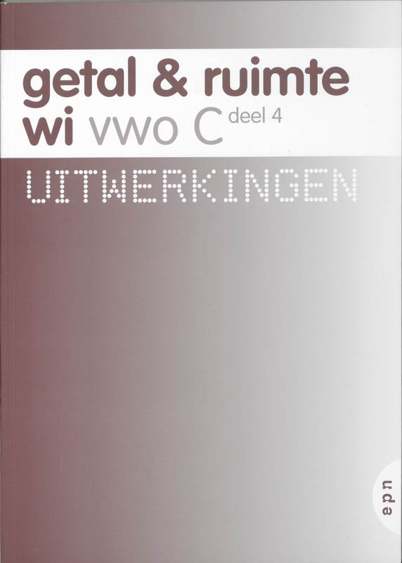 Omslag van Uitwerkingen