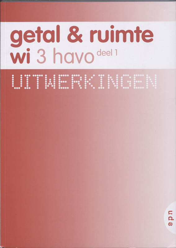 Omslag van Uitwerkingen