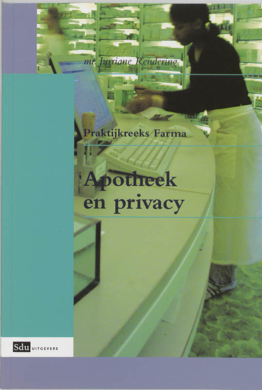 Omslag van Apotheek en privacy