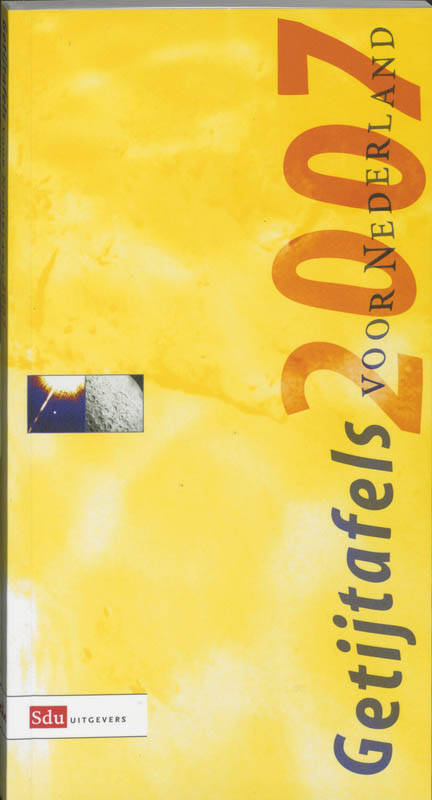Omslag van Getijtafels in Nederland 2007