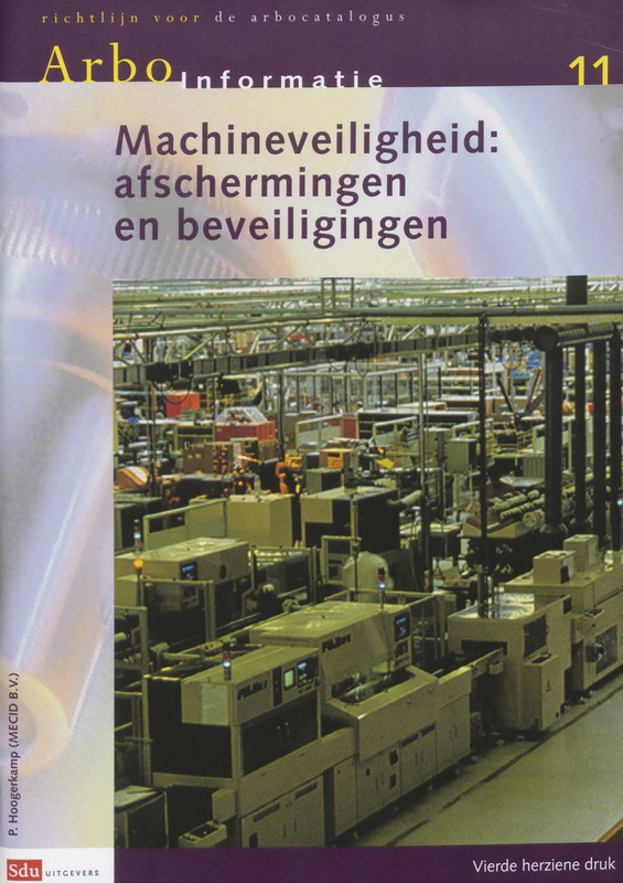 Omslag van 11 Machineveiligheid: afschermingen en beveiligingen