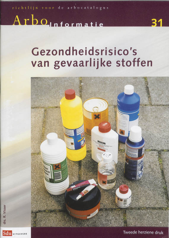 Omslag van Gezondheidsrisico's van gevaarlijke stoffen