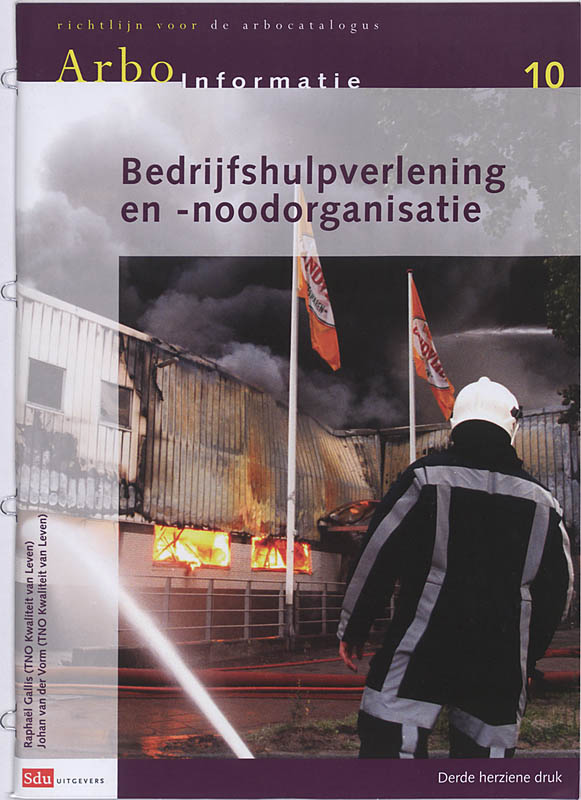 Omslag van 10 Bedrijfshulpverlening en noodorganisatie