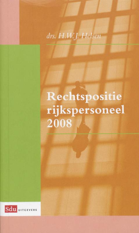 Omslag van Rechtposietie Rijkspersoneel 2008